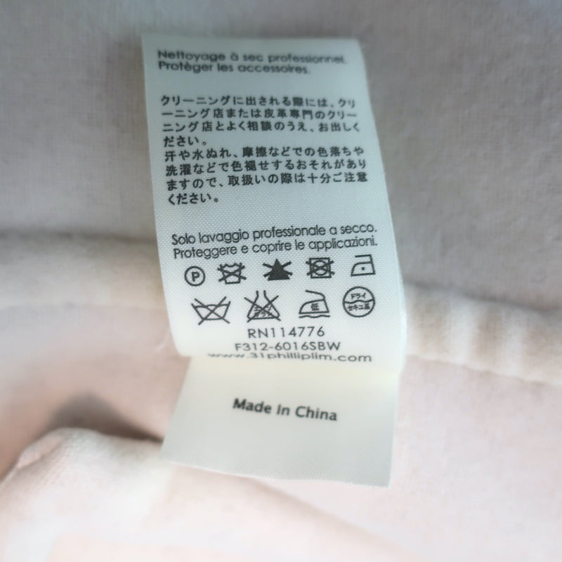 3.1 Phillip Lim Sherpa Biker Jacket Cream Size 6