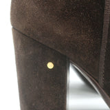 Laurence Dacade Pete Ankle Boots Dark Brown Suede Size 41