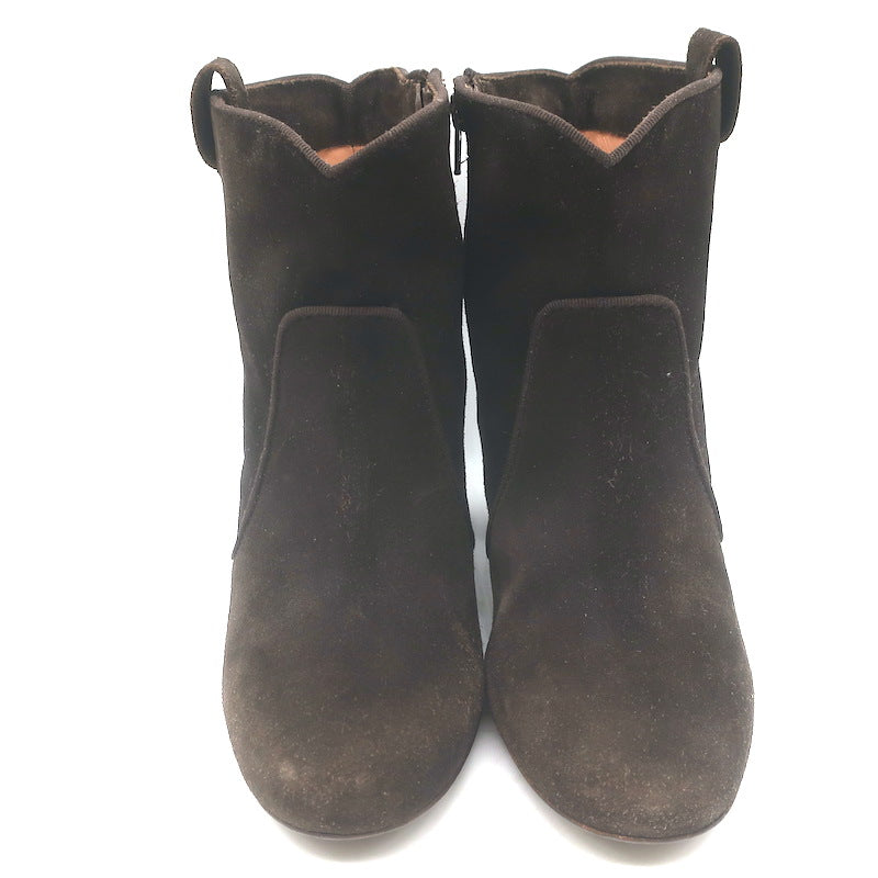 Laurence Dacade Pete Ankle Boots Dark Brown Suede Size 41