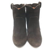 Laurence Dacade Pete Ankle Boots Dark Brown Suede Size 41