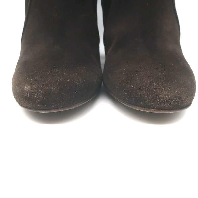 Laurence Dacade Pete Ankle Boots Dark Brown Suede Size 41