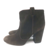Laurence Dacade Pete Ankle Boots Dark Brown Suede Size 41