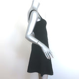 Herve Leger Faith Flared Mini Bandage Dress Black Size Extra Small