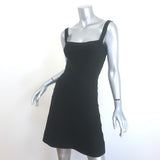 Herve Leger Faith Flared Mini Bandage Dress Black Size Extra Small