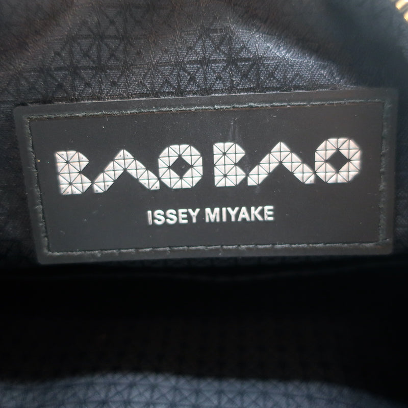 Bao Bao Issey Miyake Nylon Embossed Shoulder Bag In Grey