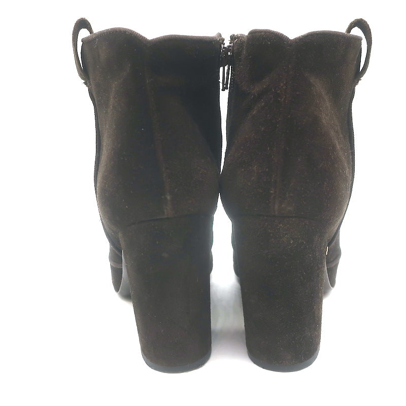 Laurence Dacade Pete Ankle Boots Dark Brown Suede Size 41