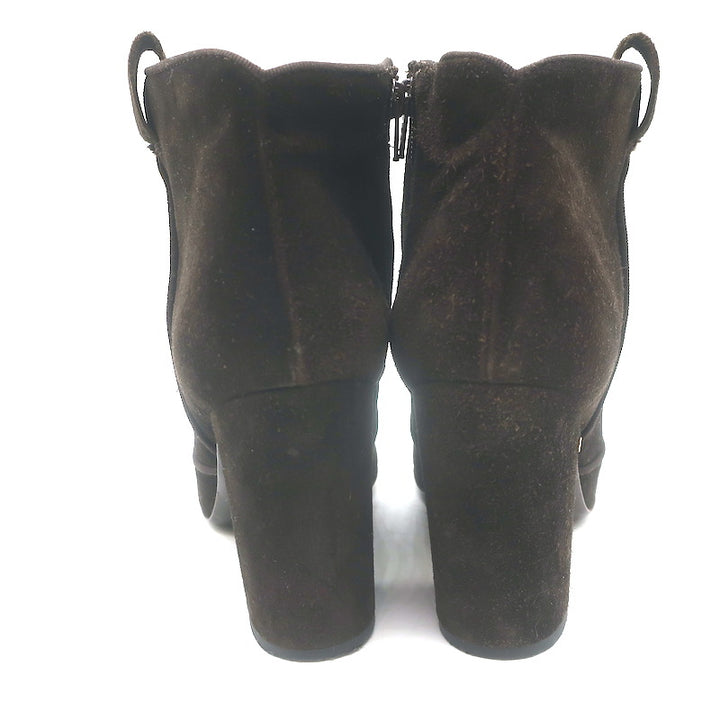 Laurence Dacade Pete Ankle Boots Dark Brown Suede Size 41