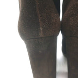Laurence Dacade Pete Ankle Boots Dark Brown Suede Size 41