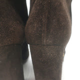 Laurence Dacade Pete Ankle Boots Dark Brown Suede Size 41