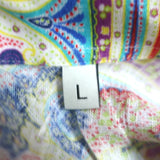 Etro Paisley Print Linen Button Down Shirt Size Large