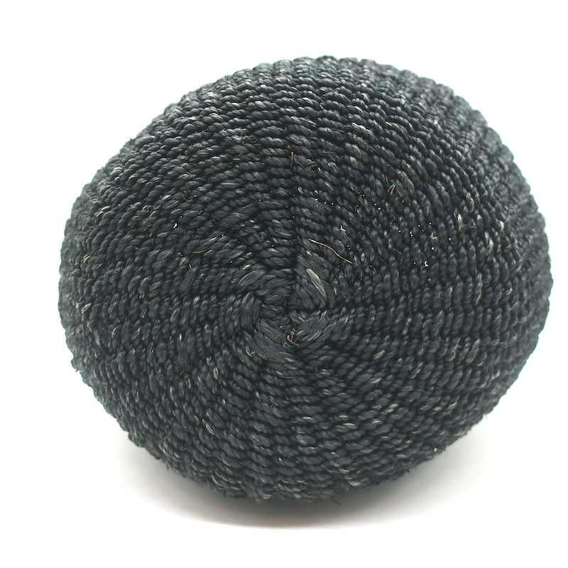 Clare V. Pot De Miel Woven Straw Basket Tote Black