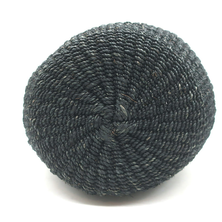 Clare V. Pot De Miel Woven Straw Basket Tote Black