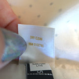 Kate Spade Ruffled Polka Dot Top Ivory Size Extra Small Cap Sleeve Blouse NEW