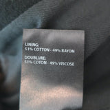 Ann Demeulemeester Asymmetric Jacket Gold Metallic Linen-Blend Size 38