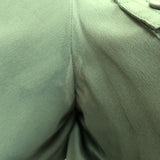 Zimmermann Espionage Utility Belted Romper Army Green Silk Crepe de Chine Size 1