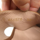 Stuart Weitzman Joni Crisscross Platform Sandals Brown Suede Size 38.5