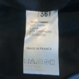 Balmain Jacket Black Wool-Cashmere Size 36