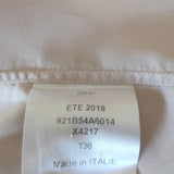 Christian Dior Long Sleeve Tunic Beige Size 36 High-Low Top