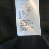 Balmain Jacket Black Wool-Cashmere Size 36