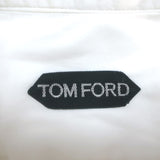 Tom Ford Bib-Front Tuxedo Shirt White Cotton Pique & Poplin Size 40 - 15 3/4