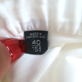 Tom Ford Bib-Front Tuxedo Shirt White Cotton Pique & Poplin Size 40 - 15 3/4