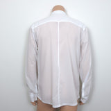 James Perse Standard Shirt White Cotton Size 3