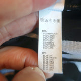 Dolce & Gabbana Underwear Zebra Print Mesh Top Black/White Size Large