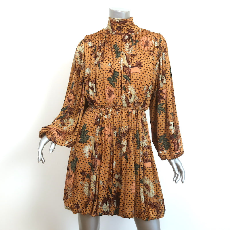 Ulla Johnson Wilhemina Bubble Mini Dress Amber Floral Print Jersey Siz Celebrity Owned Ulla Johnson Wilhemina Bubble Mini Dress Amber Floral Print Jersey Siz Celebrity Owned