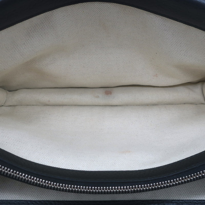 Gucci Dionysus Crystal-Embellished Small Shoulder Bag Black Grained Leather