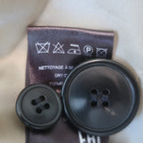 Isabel Marant Etoile Kerstin Windowpane Plaid Blazer Beige/Red Wool Size 38