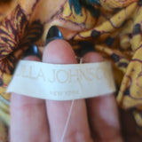 Ulla Johnson Wilhemina Bubble Mini Dress Amber Floral Print Jersey Size Small