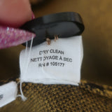 Ulla Johnson Rhea Puff Sleeve Cardigan Brown Tiger Intarsia Knit Size Small