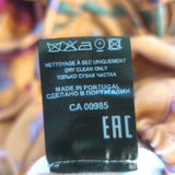 Isabel Marant Jadessi Cutout Midi Dress Papaya Floral Print Jersey Size 36