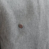 Vuori Venture Track Jacket Gray Stretch Polyester Size Medium