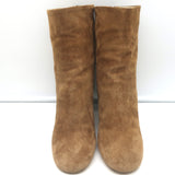 Isabel Marant Garett Ankle Boots Brown Suede Size 41