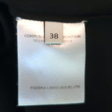 Stella McCartney Ruched-Neck Dress Black Size 38