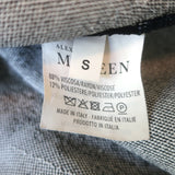 Alexander McQueen Snakeskin Print Jacquard Peplum Top Black Size Small