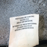 Alexander McQueen Snakeskin Print Jacquard Peplum Top Black Size Small