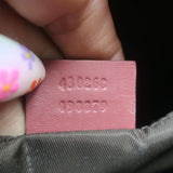 Gucci GG Supreme Blooms Floral Large Clutch Brown/Multicolor Monogram Canvas NEW