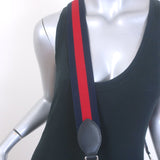 Gucci Small GG Supreme Crossbody Camera Bag Black Monogram Canvas & Leather