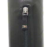 Ermanno Scervino Pierced Thigh High Boots Black Leather Size 38