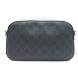 Gucci Small GG Supreme Crossbody Camera Bag Black Monogram Canvas & Leather