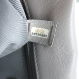 Chanel 19 20P Large Flap Bag Grey Quilted Leather Crossbody NEW