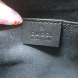 Gucci Small GG Supreme Crossbody Camera Bag Black Monogram Canvas & Leather