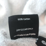 Libertine Beaded Logo Sweatshirt Heather Gray Size Small Unisex Pullover