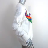 Gucci Shooting Star Sweatshirt White Size Extra Extra Small Unisex Pullover