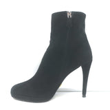 Prada Platform Ankle Boots Black Suede Size 41.5