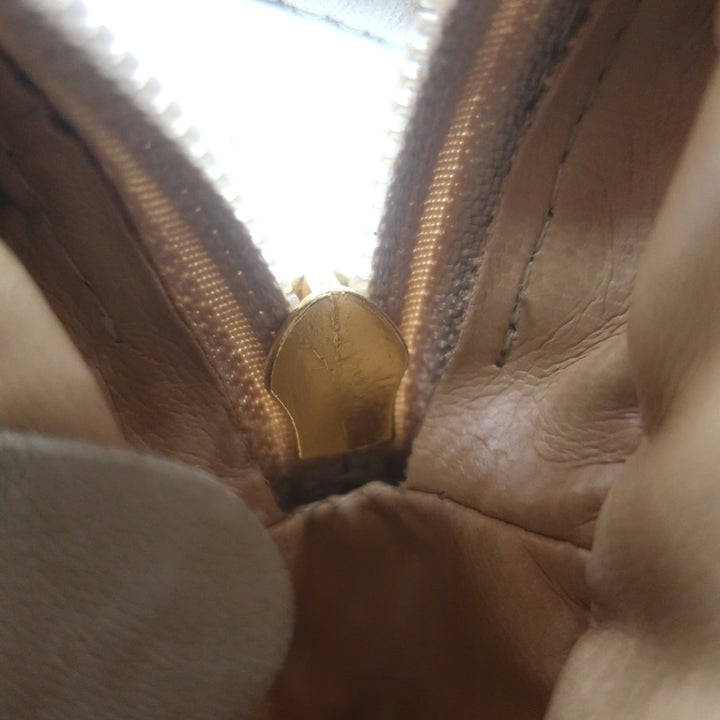 Vintage Bottega Veneta Intrecciato Small Front-Pocket Crossbody Bag Bone