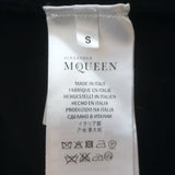 Alexander McQueen Double Breasted Knit Peplum Jacket Black Size Small