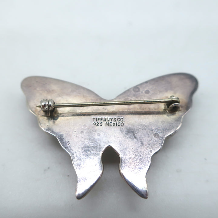 Tiffany &amp; Co. Butterfly Brooch Pin Sterling Silver